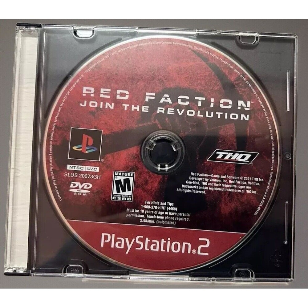 Red Faction Greatest Hits (Sony PlayStation 2, 2002) Tested